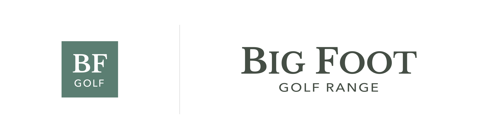 Big Foot Golf Range Branding
