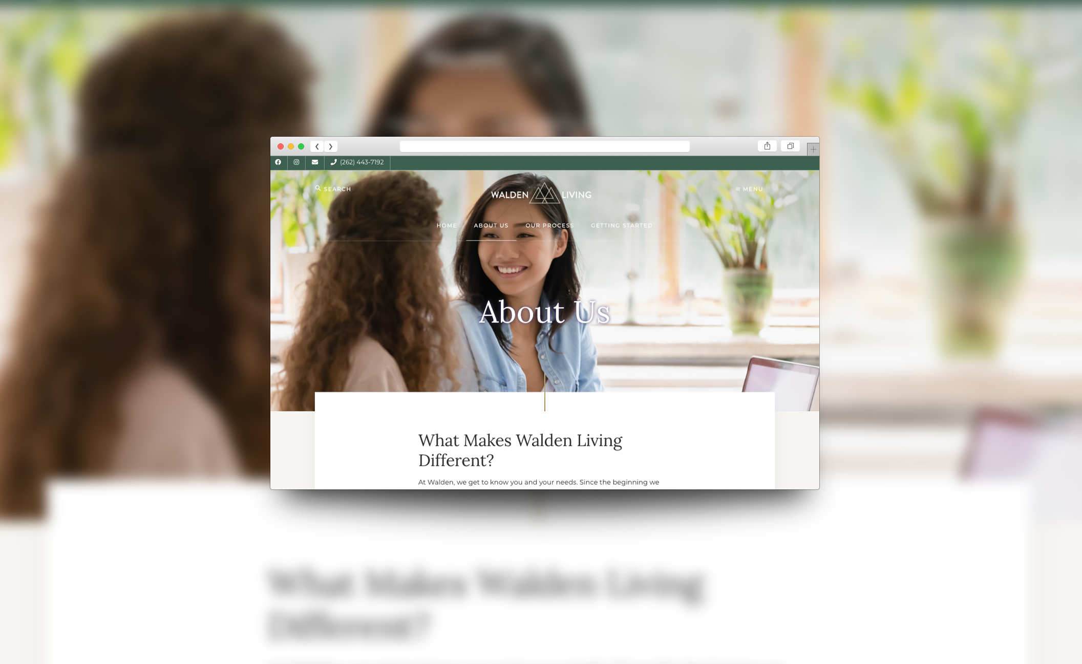 Walden Living Website